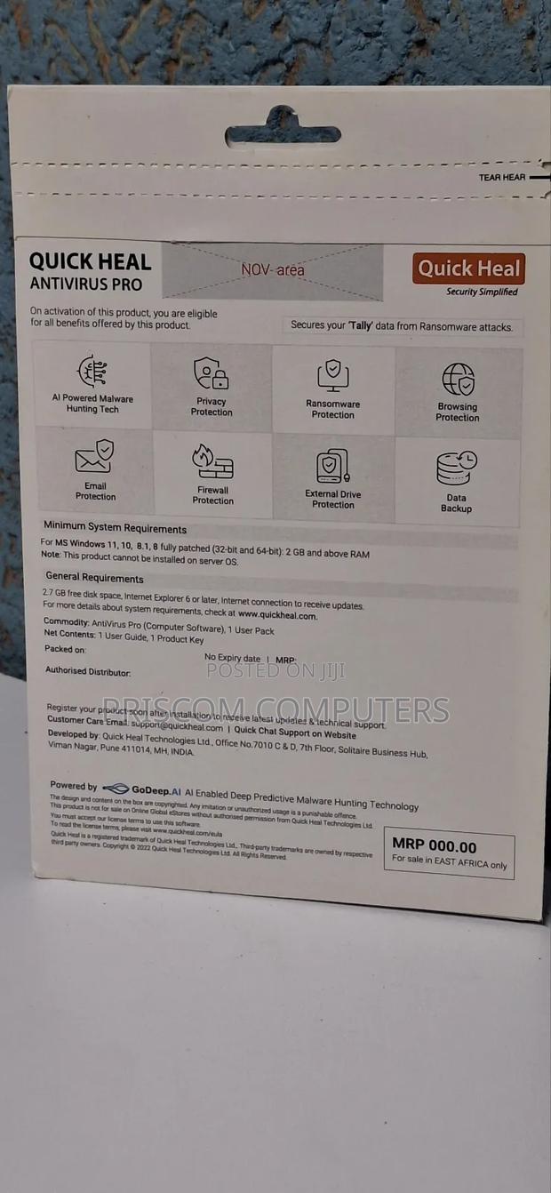 Quickheal Antivirus Pro - 5 Users - thumbnail 4