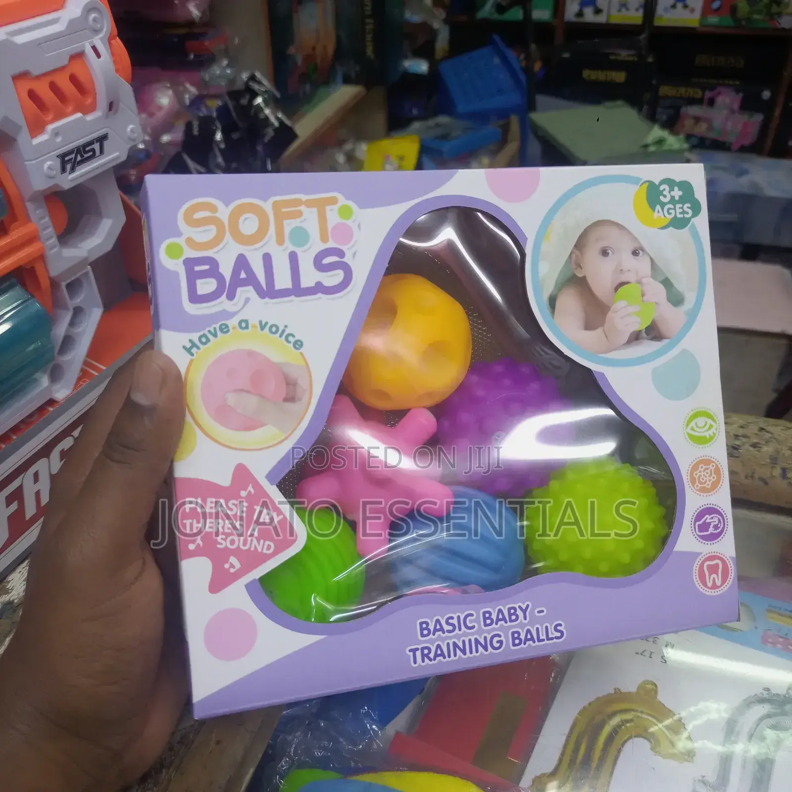 6 Piece Sensory Balls Set