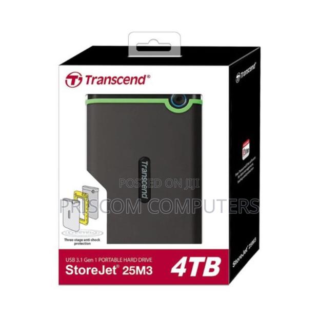 4 TB Transcend Portable Hard Drive - main view