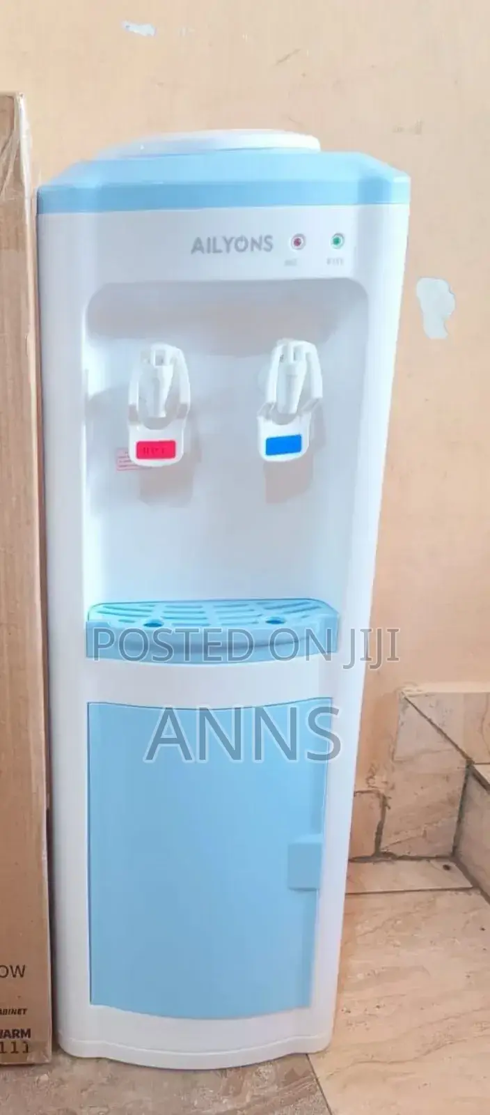 Ailyons 2 Tap White Blue Water Dispenser