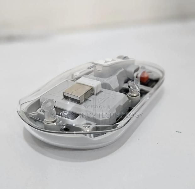 Transparent Rechargeable Bluetooth Mouse - thumbnail 2