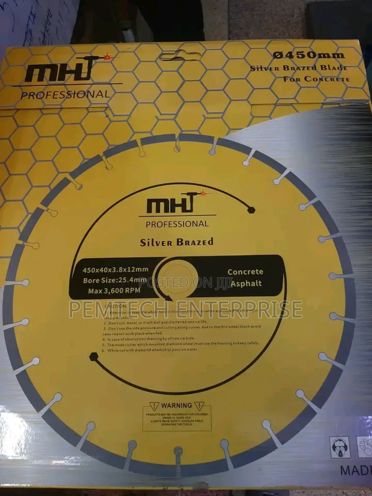 18" Diamond Cutting Disc
