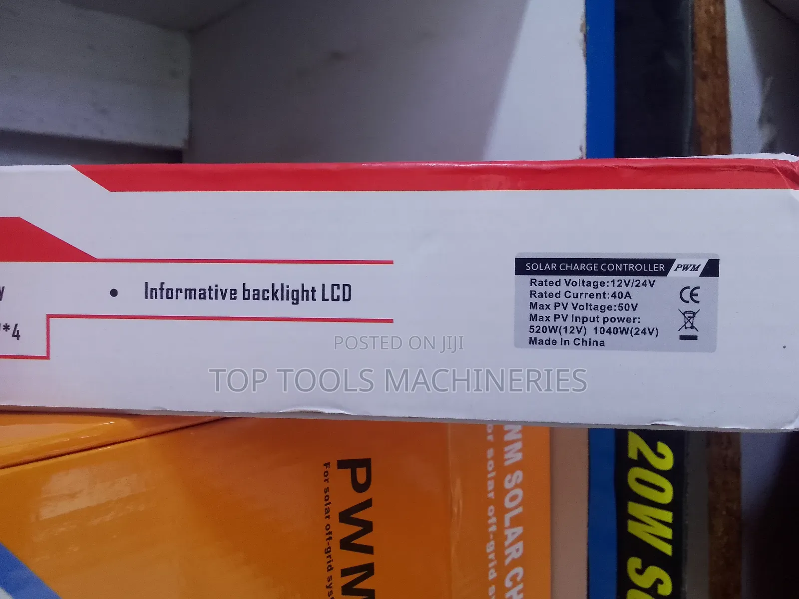Solar Charge Controller 40A 12/24v