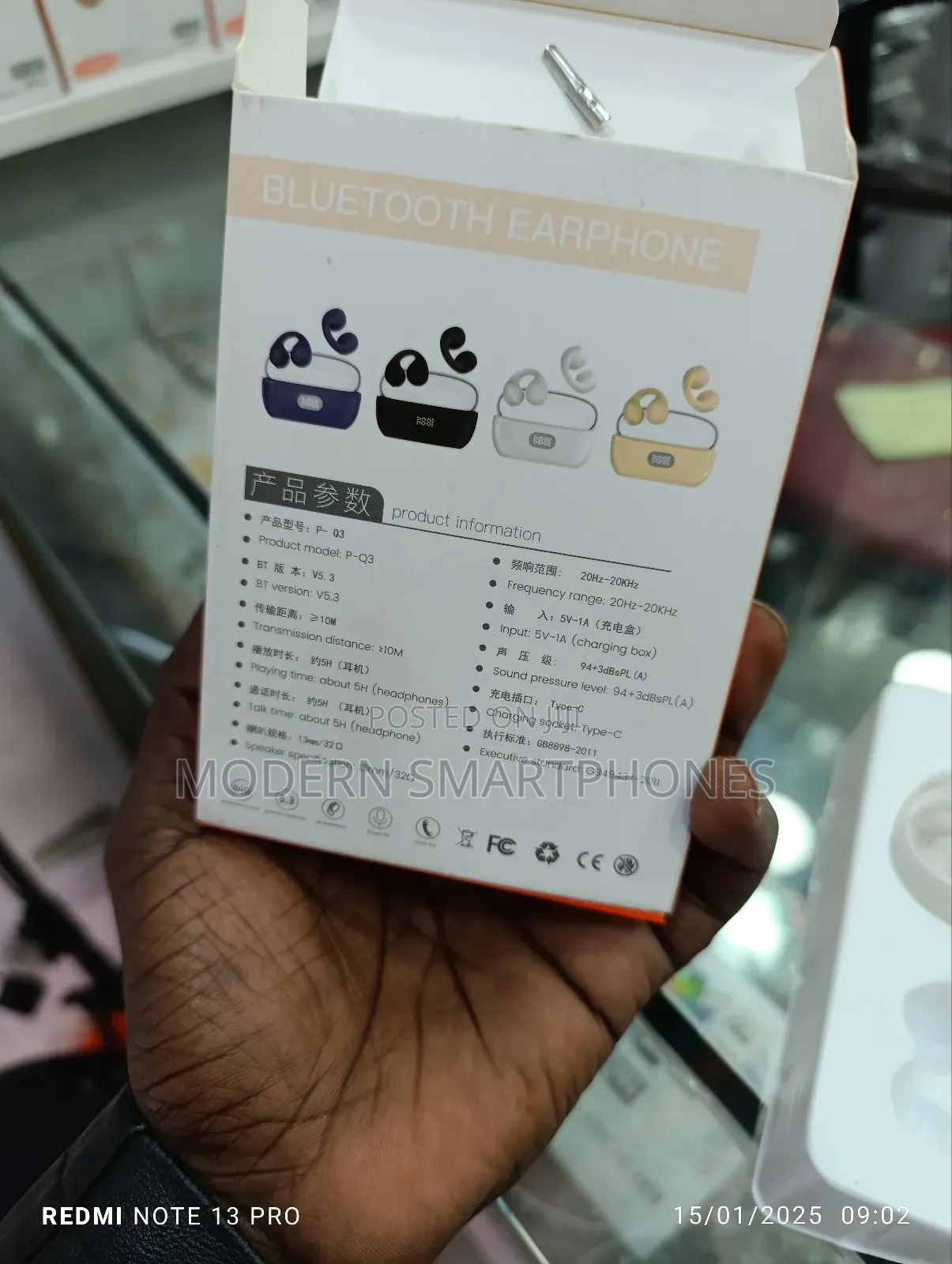 Motion Wireless Bluetooth Earbuds Earphones