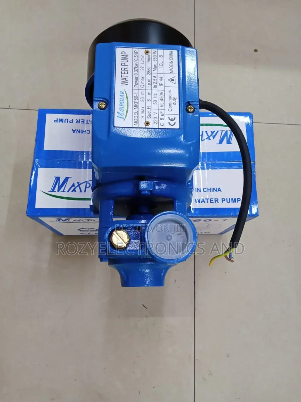 Maxpolor Water Pump 0.5hp