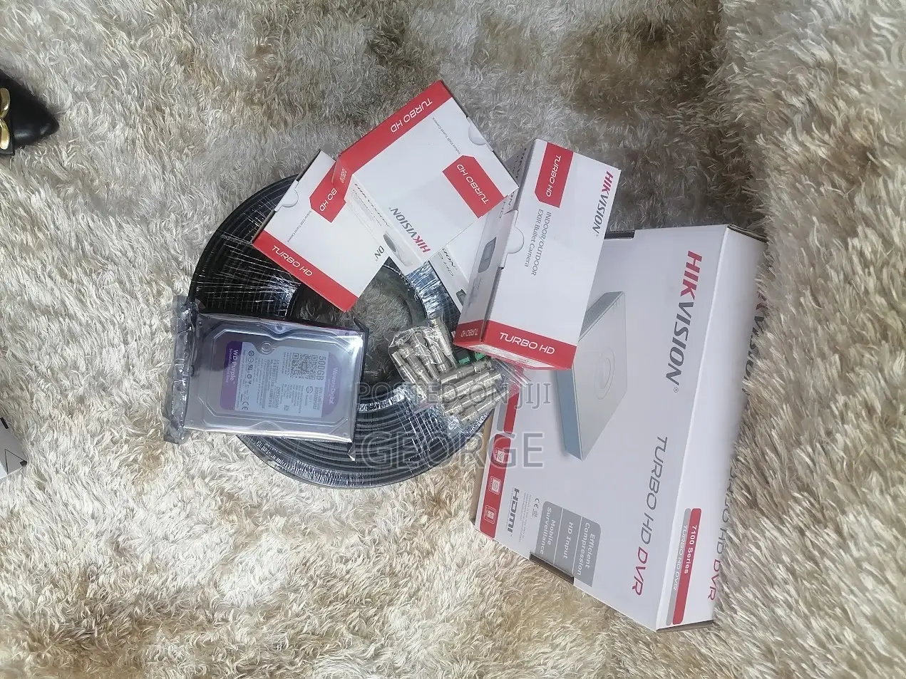 Latest Hikvision 4 Full HD 2mp 1080P CCTV Cameras