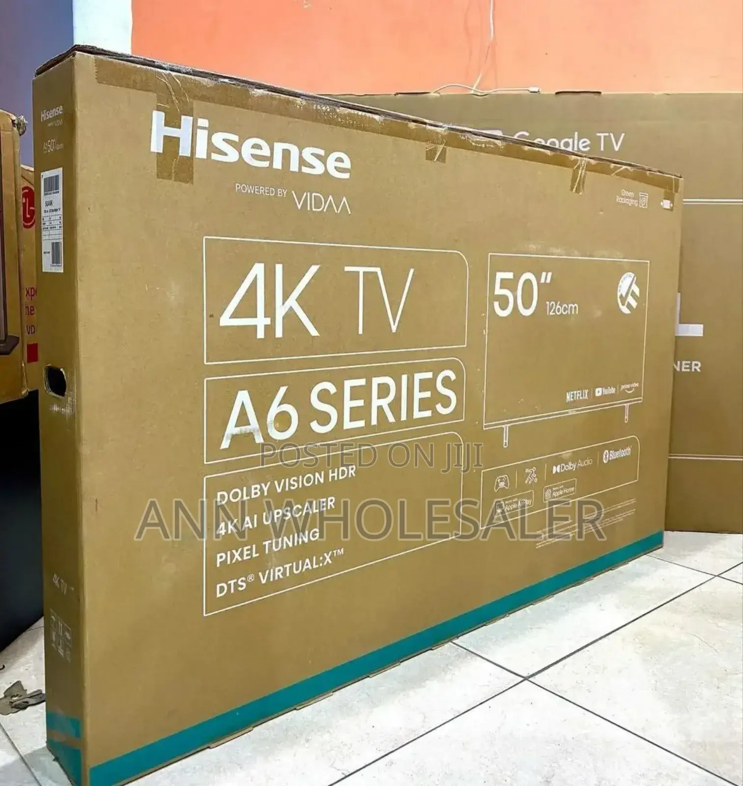 Brand New Hisense 50 Inches Android Tv