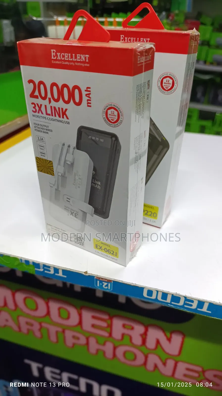 20000mah Portable Excellent Powerbank