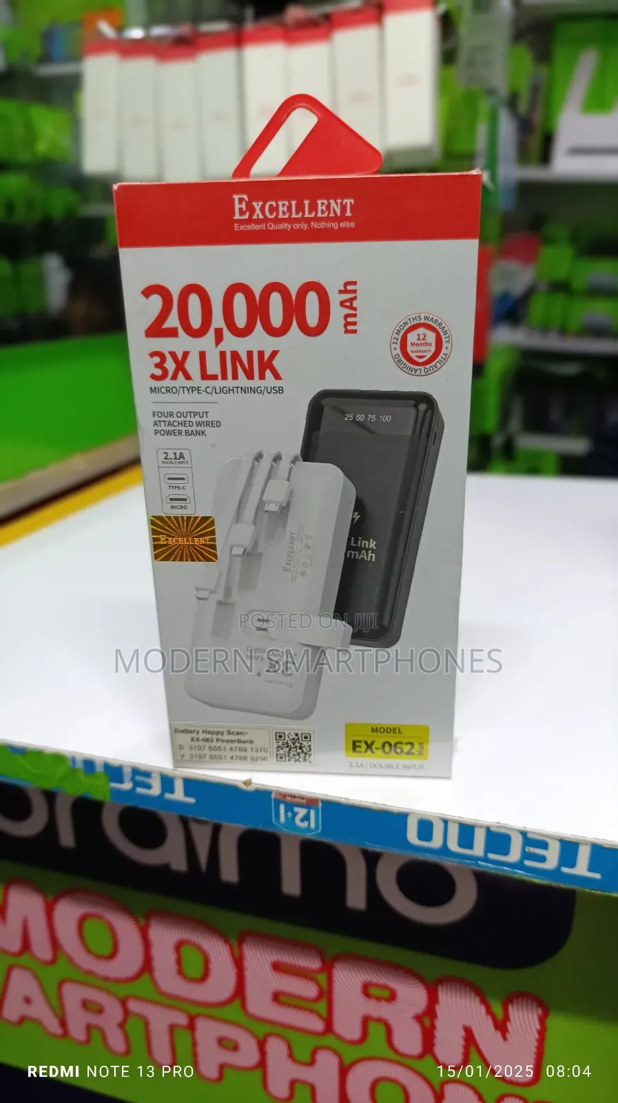 20000mah Portable Excellent Powerbank