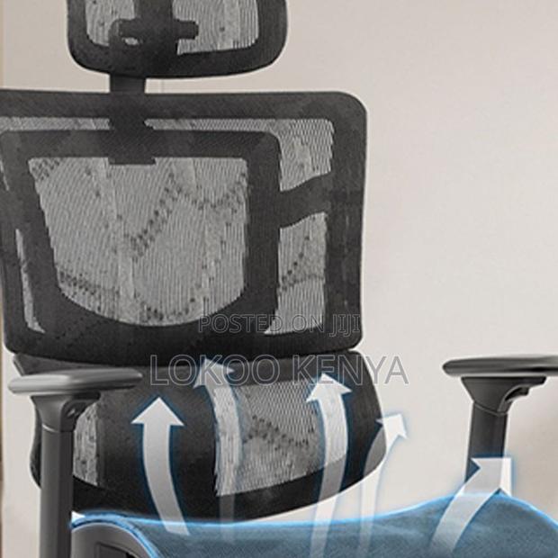 Office Chair: Orthopedic Fabric Adjustable Office Chair - thumbnail 2