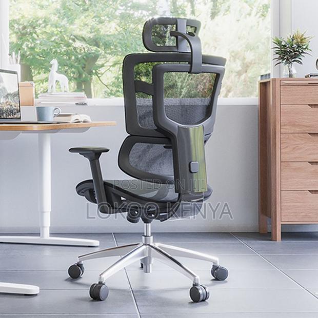 Office Chair: Orthopedic Fabric Adjustable Office Chair - thumbnail 4