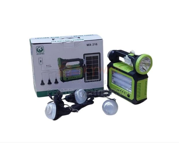 Solarmax Solar Home Lighting System - main view