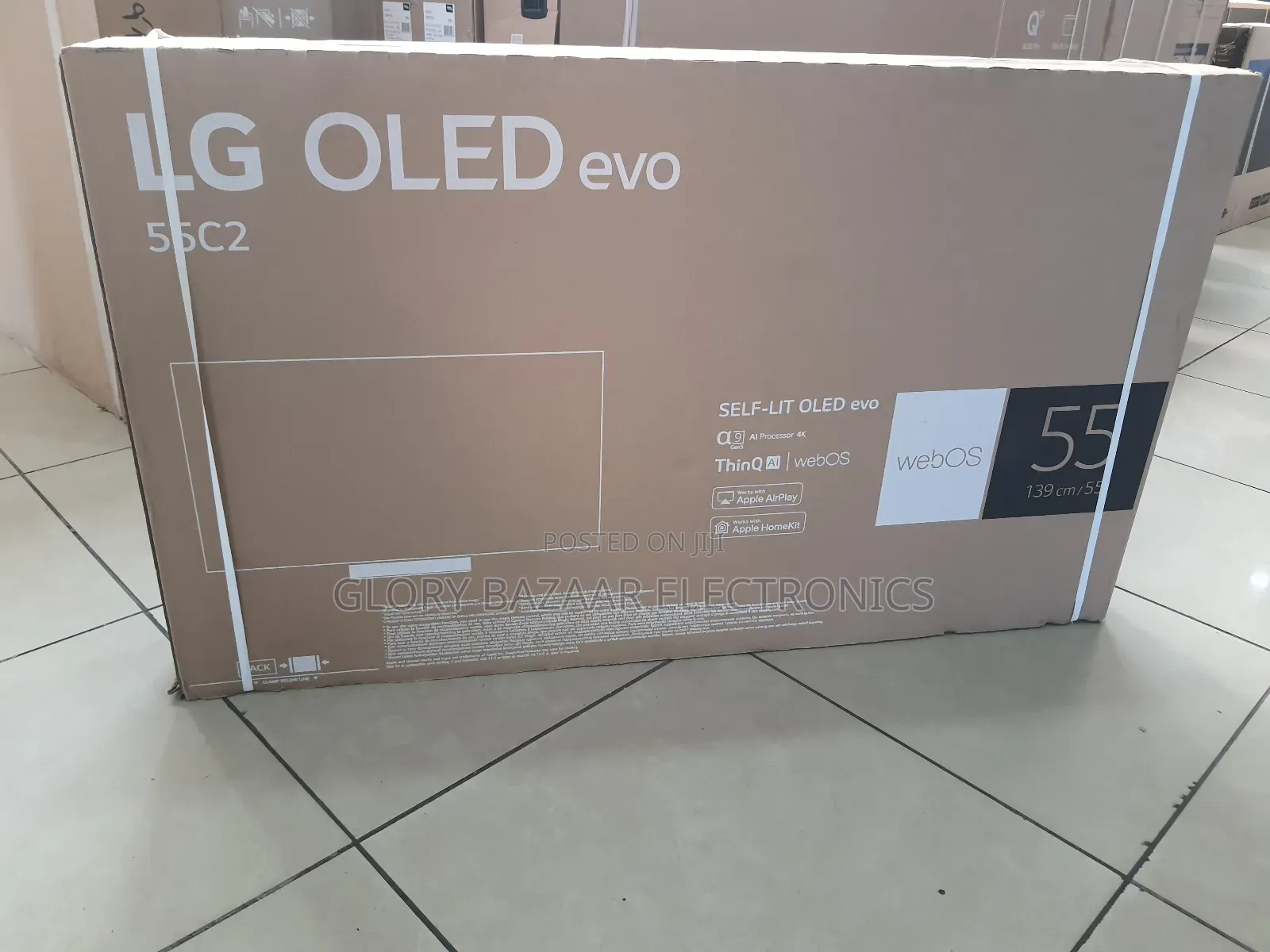 New Lg Oled 55" Evo C2 Latest Brand New Self Lit Tv