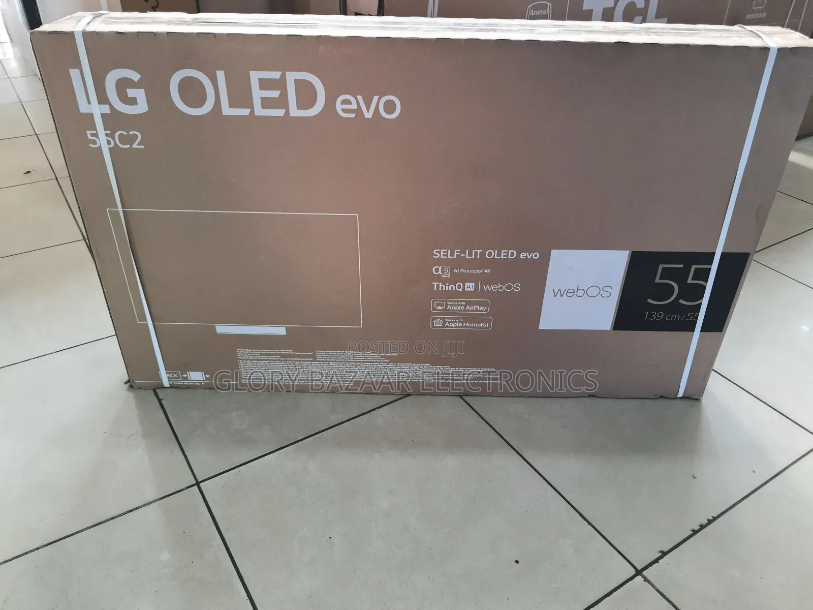 New Lg Oled 55" Evo C2 Latest Brand New Self Lit Tv