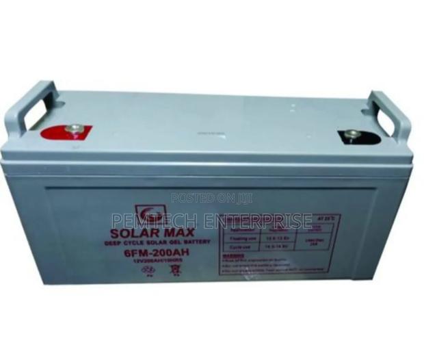 Solar Max 200ah Battery - main view