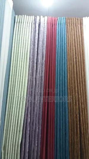 Quality Wave Fold Window Curtains Quality for Living Room Decoration