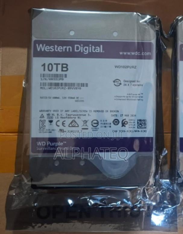 10TB WD Syrveillance Purple Harddisk Quality Harddisk - main view