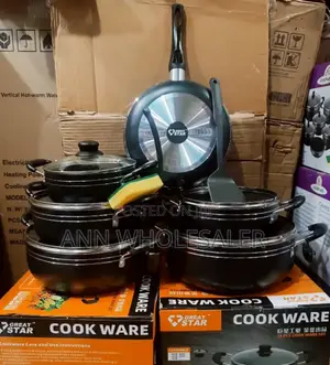 Great Star Nonstick Sufuria Cookware Set GR