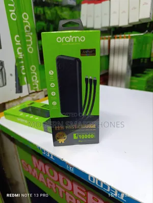 Oraimo Slice Link 10000mah 12W Power Bank
 Powerbank