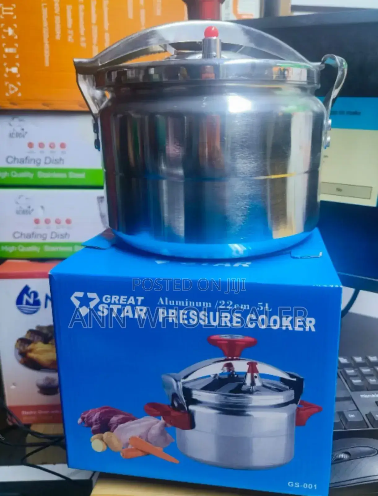 22cm 5 Litres Manual Pressure Cooker PC/M