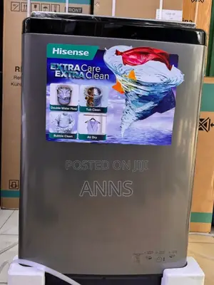 Hisense Top Load 8kgs Full Automatic Laundry/Washing Machine