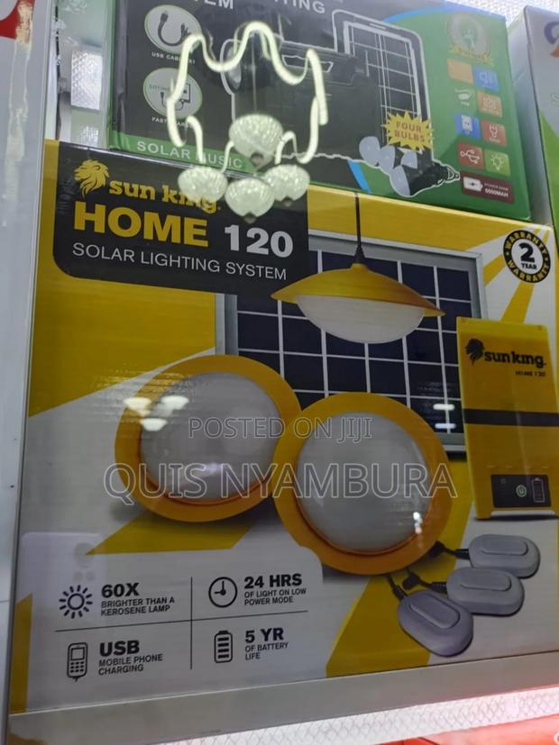 Home Solar Lighting Sunking 3bulb - main view