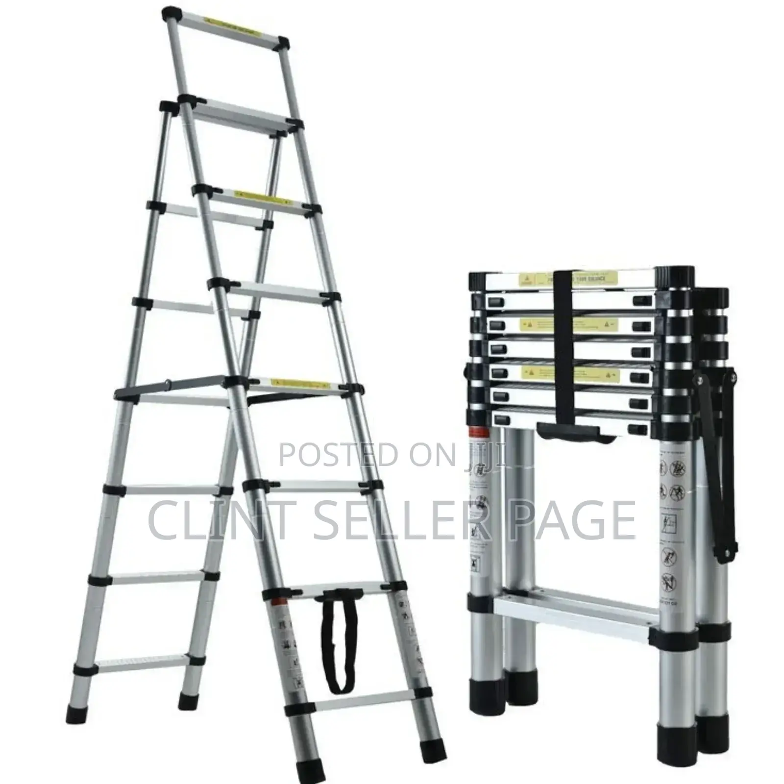 Aluminum 4 by 4 Multipurpose Ladder 16ft/5mt