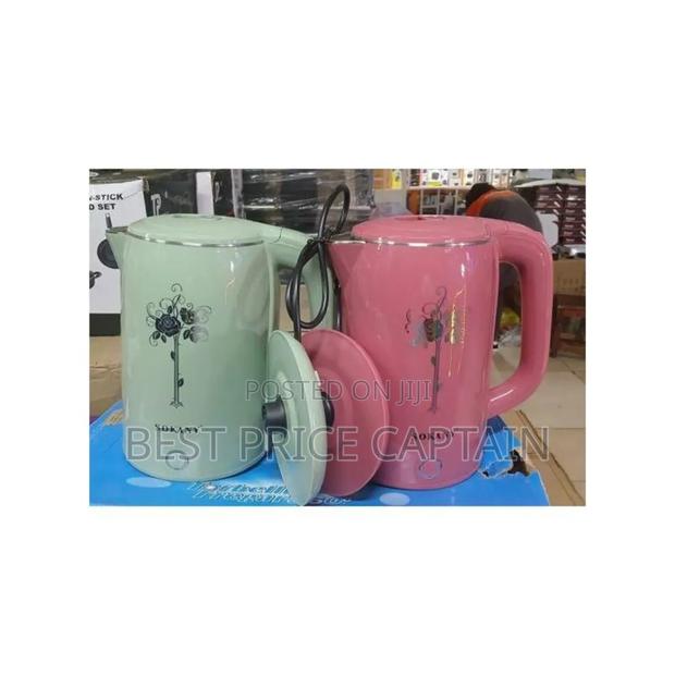 Electric Kettle 2.5ltrs Plastic Coated Sokany - main view