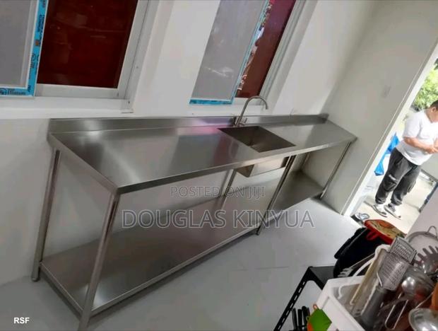 Single Bowl Washing Sink Stainless Steel (Full Length)