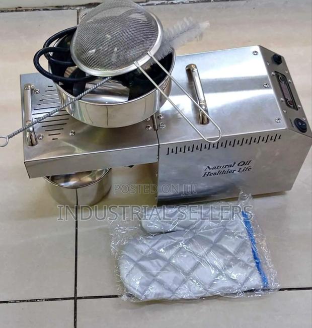 Stainless Steel Oil Press Machine - main view