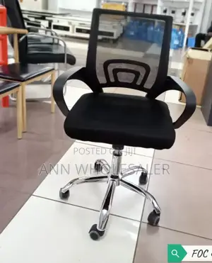 Black Assembled Executive Office Chair AO-09