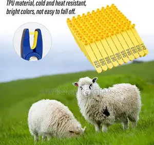 Goat Sheep Cattle Pig Animal Ear Tags With Number 001-100