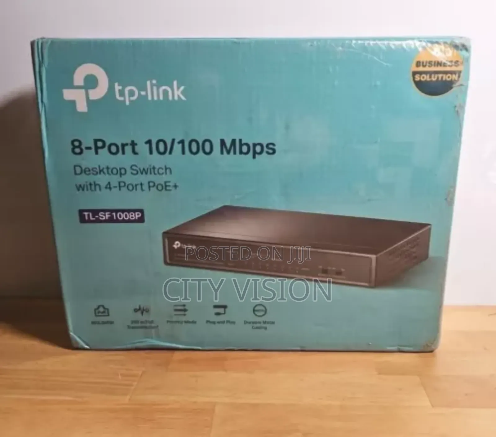 Tp-Link Sf1008p 8port With 4port Poe Desktop Switch