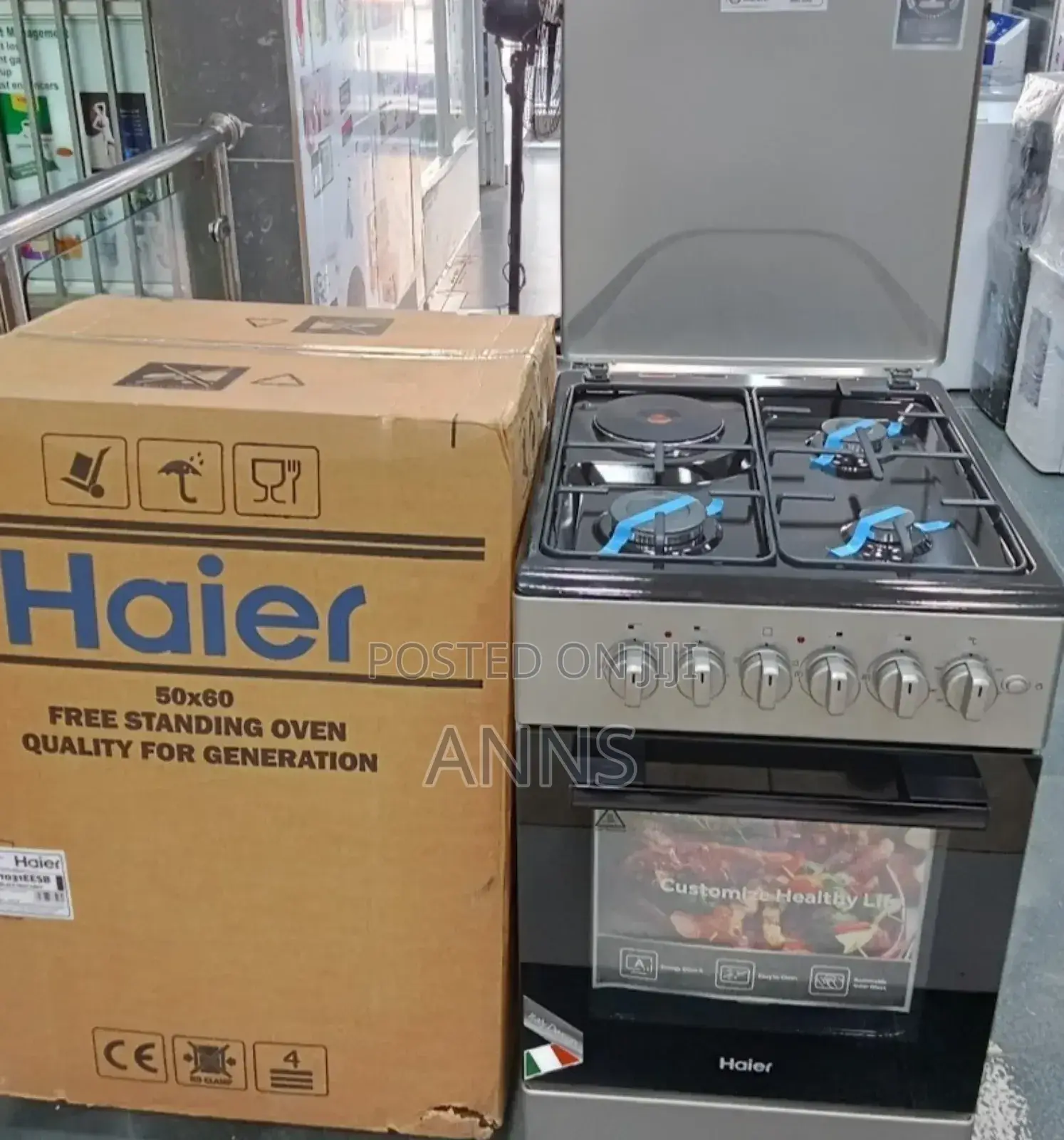 Haier 50/60 3gas +1 Electric Standing Cooker