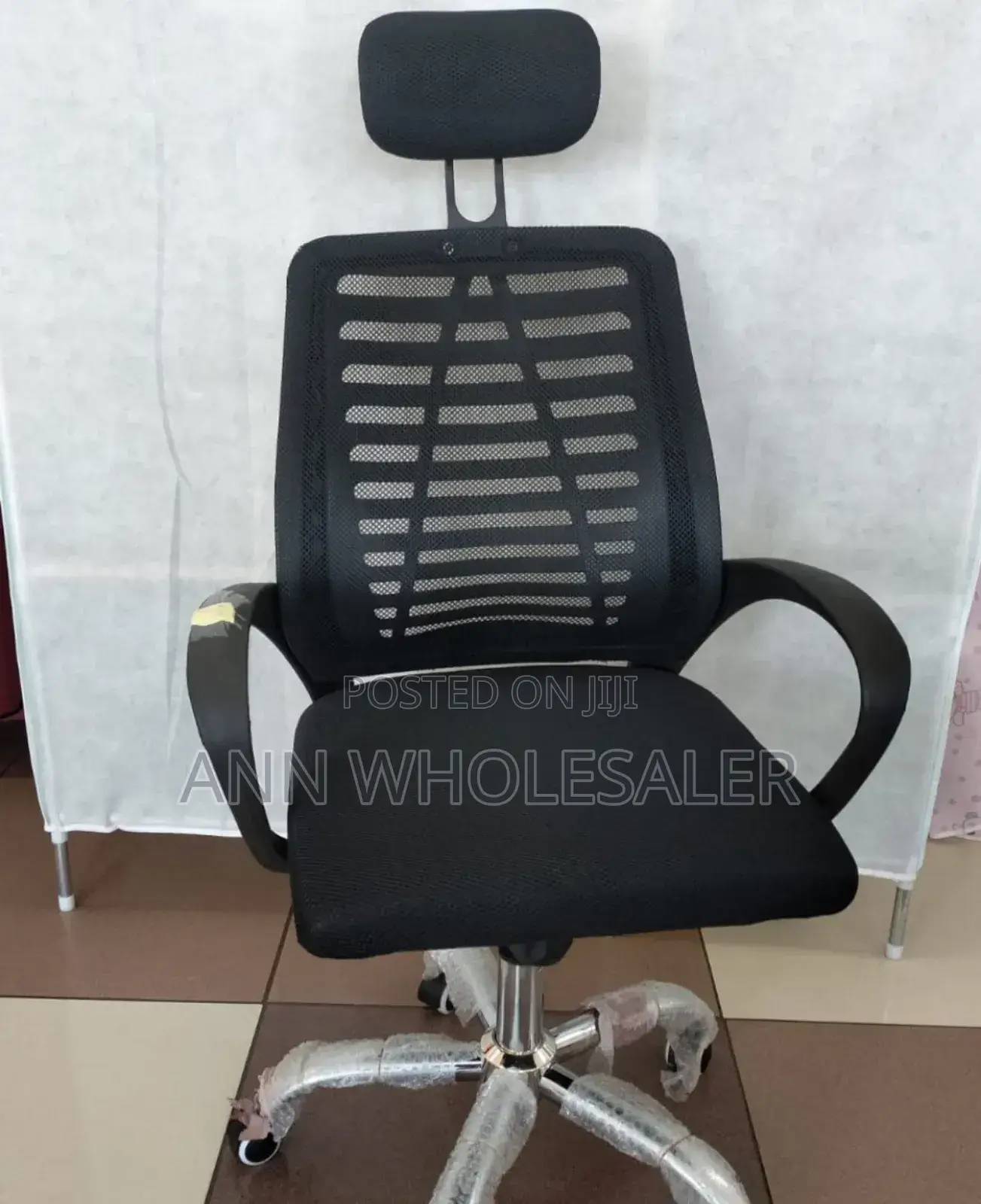 Secretarial Mesh Office Chair Plus Headrest FOC-OO6