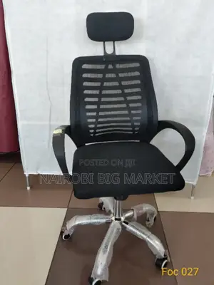 Secretarial Office Chair With Headrest FOC-OO6
