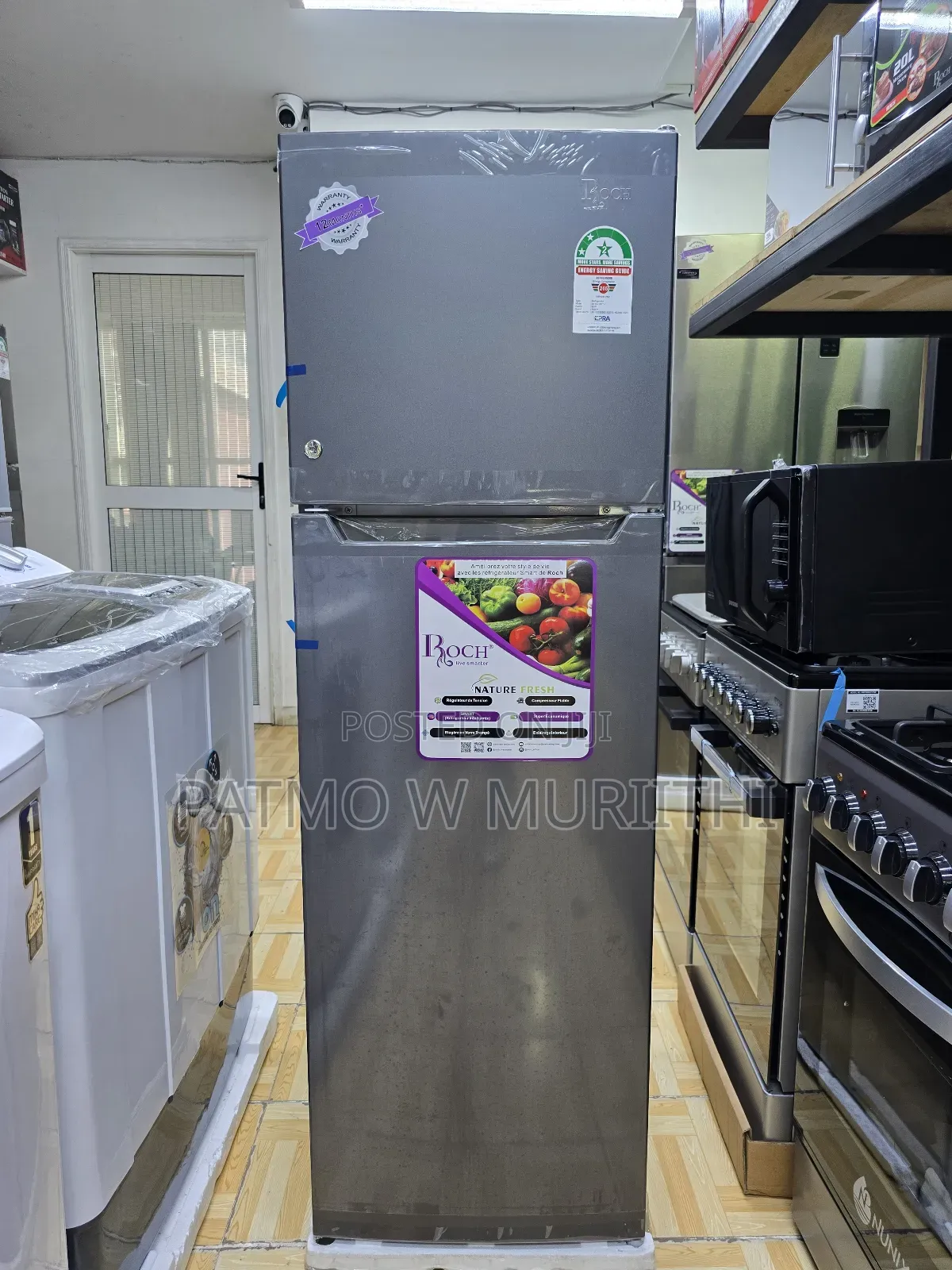 Roch 168L Refrigerator, Double Door 2star Rating