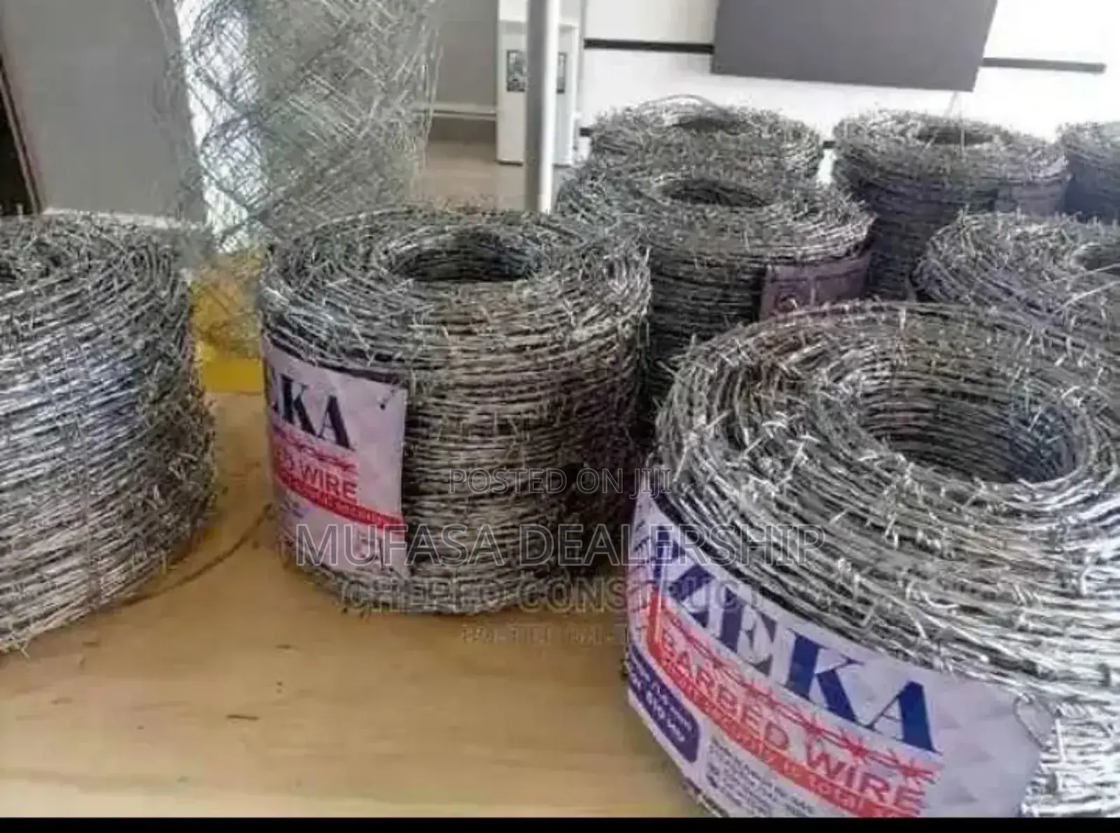 Stainless Barbed Wire Fence