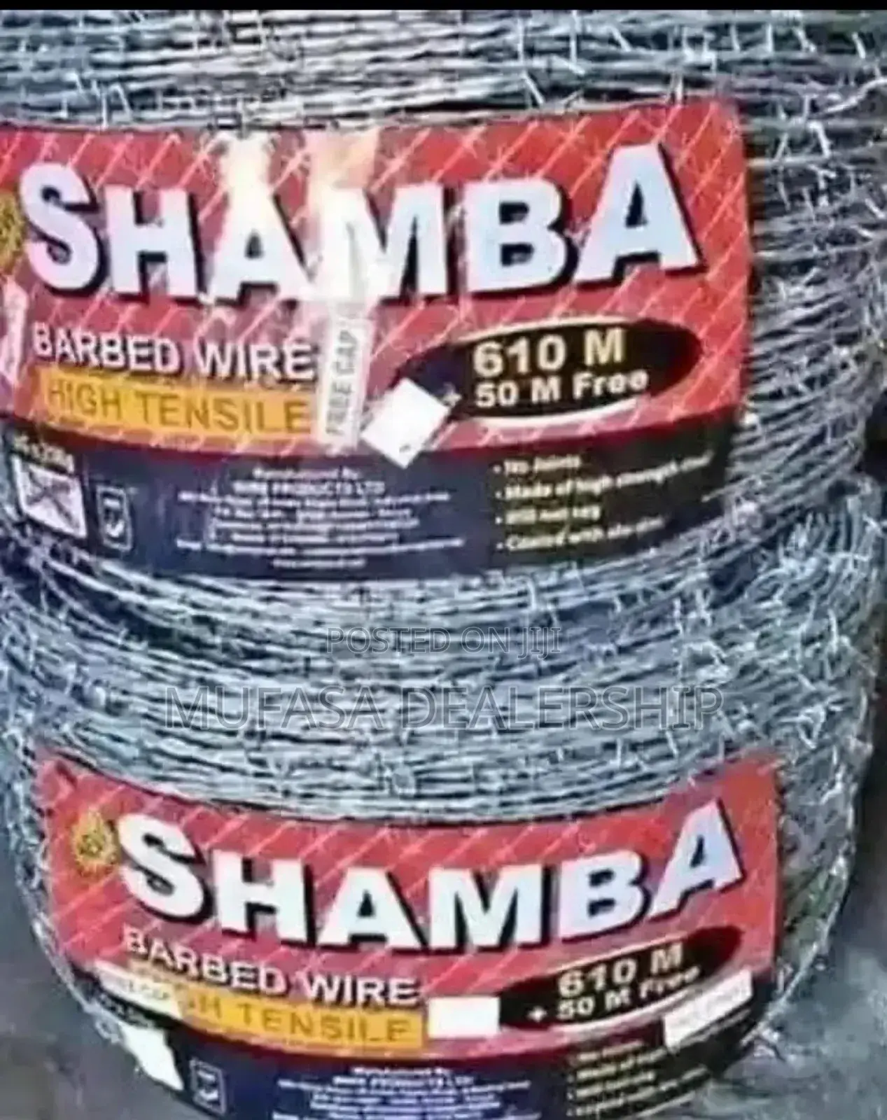 Shamba Barbed Wire Fence