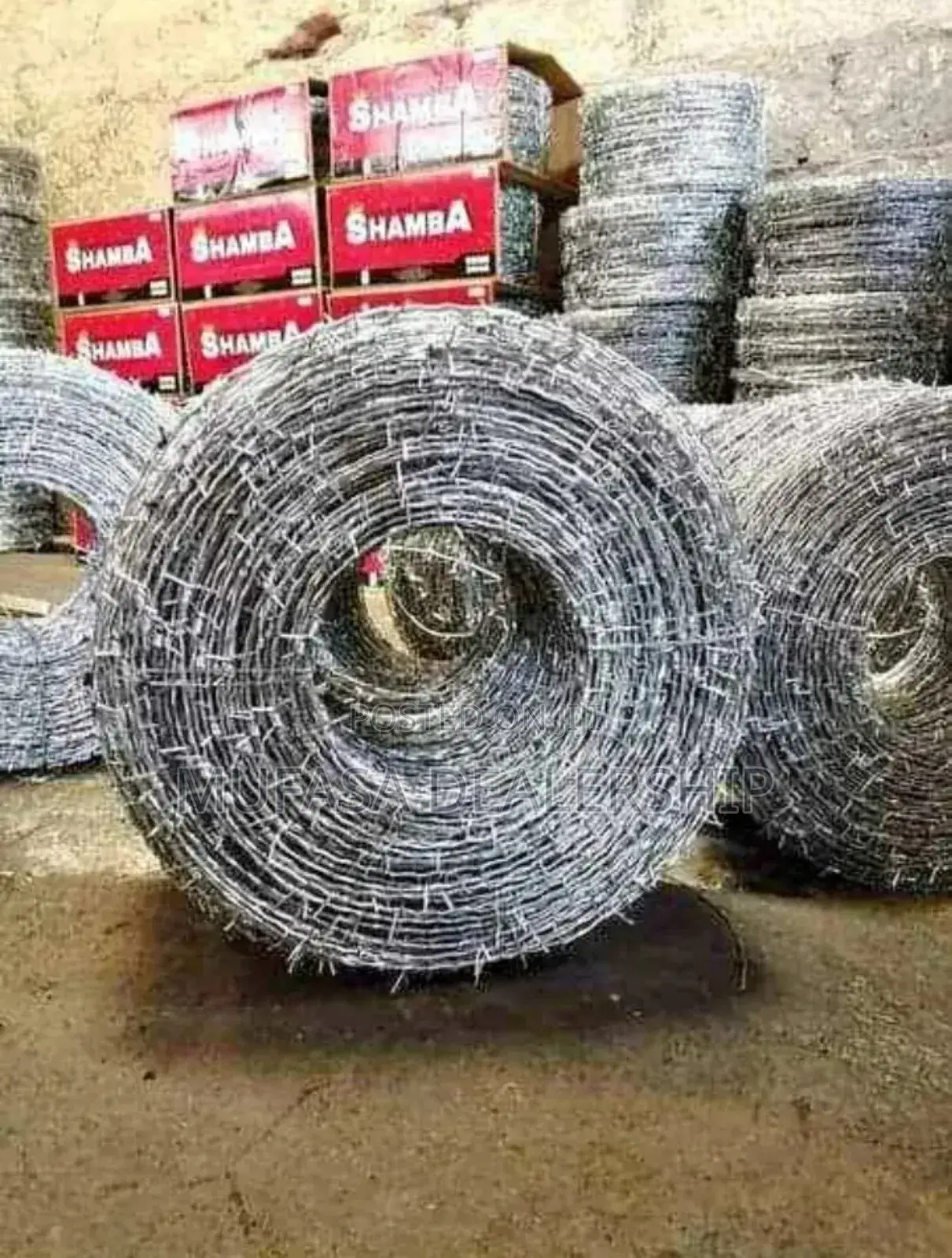 Shamba Barbed Wire Fence