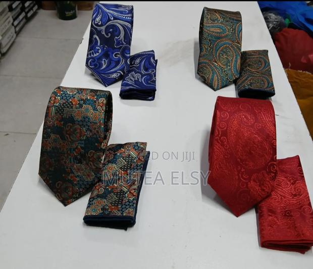 Teal Blue Executive Tie Sets - thumbnail 2