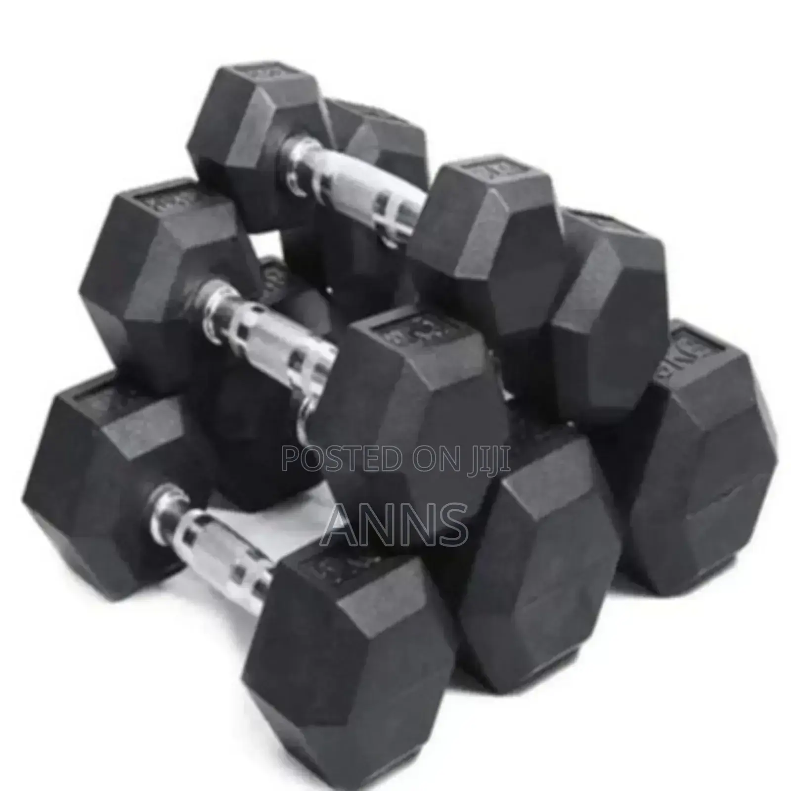 All Size Hexagonal Dumbells