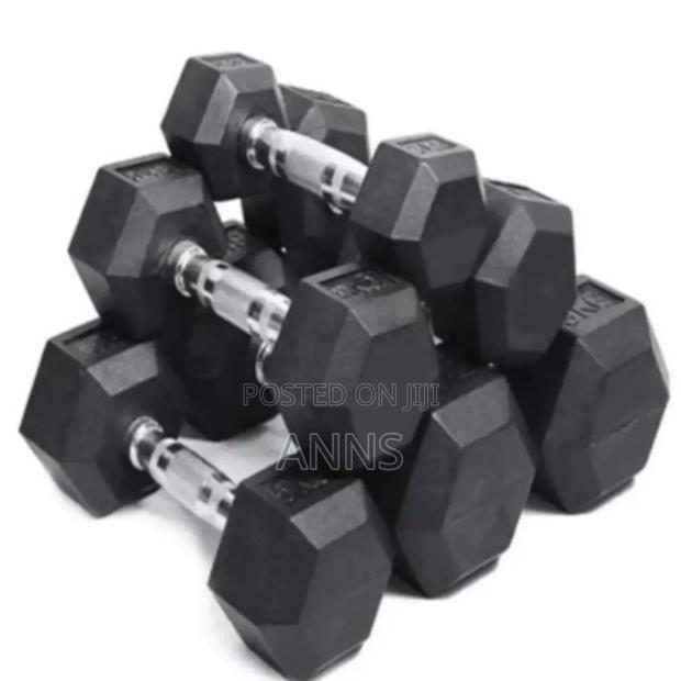 All Size Hexagonal Dumbells
