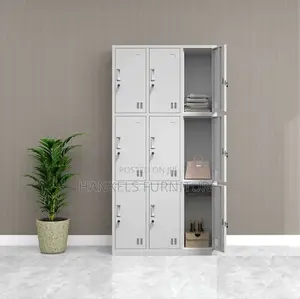 9 Locker Office Filling Cabinet