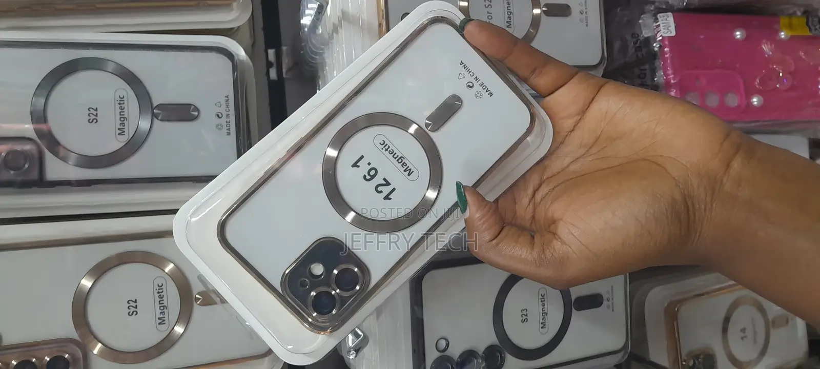 Case for iPhone 12 6.1 With Magsafe Electroplated Tpu