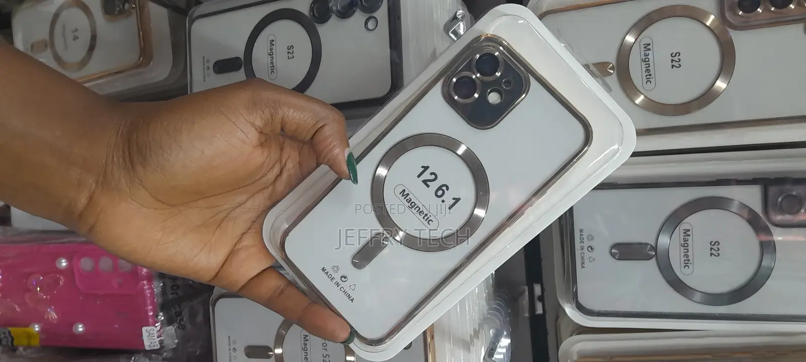 Case for iPhone 12 6.1 With Magsafe Electroplated Tpu