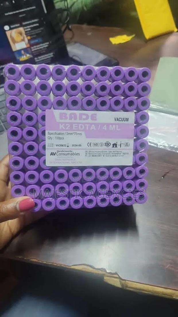 Purple Test Tubes - main view