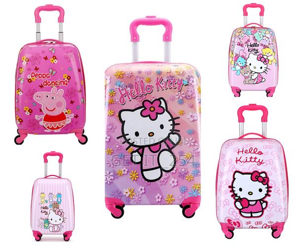 Cartoon Themed Kids Suitcase - thumbnail 3