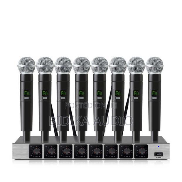 New 8 Channel Wireless Microphone