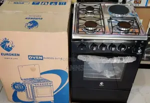 Euroken 3gas+ 1 Electric Plate 50/55 Cooker Electric Oven